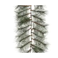 Everlands Weihnachtsgirlande Kaschmir h270 cm grün (groen)