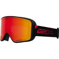 Giro - Skibrille - Method Black Red Stacked Vivid Ember/Infrared für Herren aus Wolle - schwarz