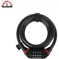 Zéfal C6 Code New 1800/12 mm Schloss – Zahlenschloss Spiralkabel 4914B