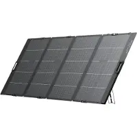 EcoFlow 400W Lightweight Solar Panel, 400 W, 400 W, 39.3 V, Monokristallines Silizium, Boden, Schwarz