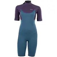 iON Element 2/2 Mm Damen-kurzarm-shorty Mit Rückenreißverschluss