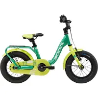 S'Cool 12 Zoll Kinderfahrrad, 1-Gang, Kinderfahrrad, S’COOL niXe, ab 2 Jahre, ca. 85–100 cm, Grün/Limette