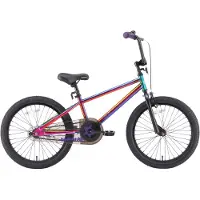 Bikestar Kinder Fahrrad ab 6 Jahre | 20 Zoll BMX Kinderrad | Schwarz & Blau