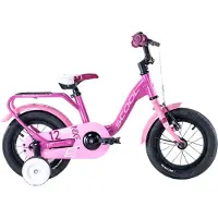 S'Cool Kinderfahrrad - niXe 12 Zoll 1-Gang | ab 2 Jahre - Pink/Baby Pink