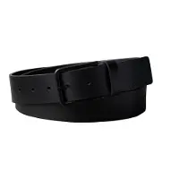Calvin Klein Warmth Buckle Smooth Belt Black/matte Black Größe: 105 | Gürtel Outlet | Herren | Schwarz