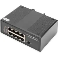 Digitus 7 Port Gigabit Ethernet Netzwerk PoE Switch, Industrial, Unmanaged, 1PD Port, Unmanaged, Gigabit Ethernet (10/100/1000), Power over Ethernet (PoE)