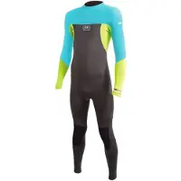 Ocean & Earth One Free Flex 3/2 Mm Langarm-neoprenanzug Mit Reißverschluss Am Rücken
