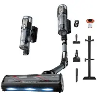 Rowenta X-Force Flex 16.60 RH9C71E0, 2-in-1-Stabstaubsauger, Beutellos, Schwarz, Blau, Trocken, Zyklonal, LED