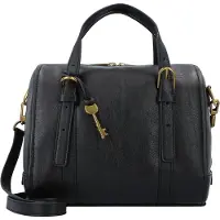 Fossil Umhängetasche Handtasche Carlie Satchel Black schwarz