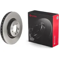Brembo Bremsscheibe 09.C819.11, vorne, belüftet, hochkarbonisiert, 1 Stück