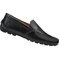 Geox U1144V 00039 C9999 MONET, Slipper in Schwarz für Herren, Größe 41,5