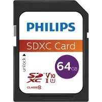 Philips Sdxc 64gb Class 10 Uhs-i U1 Speicherkarte