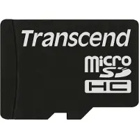 Transcend TS2GUSDC, 2 GB, MicroSD, NAND, 20 MB/s, 13 MB/s, Schwarz