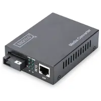 Digitus Bidirektionaler Gigabit Medienkonverter, RJ45 / SC, 1000 Mbit/s, 10Base-T, 100Base-TX, 1000Base-TX, 1000Base-LX, IEEE 802.3, IEEE 802.3u, IEEE 802.3z, Gigabit Ethernet, 10,100,1000 Mbit/s