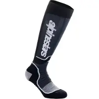 Alpinestars MX Plus Socken Schwarz Weiß Größe S