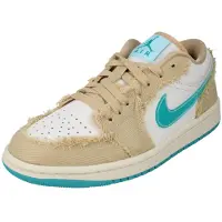 Nike Air Jordan 1 Low SE "Wave" Blau/Beige, Größe: 38,5