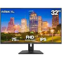 Nilox NXM32FHD1201, 81,3 cm (32"), 1920 x 1080 Pixel, Full HD, LED, 4 ms, Schwarz