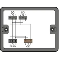 Wago 899-631/309-000 Verteilerbox Bewegungs- und Präsenzmelder 1 Eingang, schwar