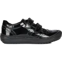 Geox Hadriel Schuhe für Mädchen schwarz glänzend - Gr. 28 (EU) - J947VG00066