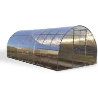 BAUMERA Gewächshaus KLASIKA TUBE 3x4m mit fundamenten und 4mm Polycarbonat;