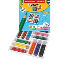 BIC KIDS Dreikant-Buntstifte Evolution Triangle, 144er Pack