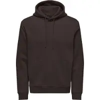 Only & Sons Kapuzenpullover in Mulch | Gr.: XXL