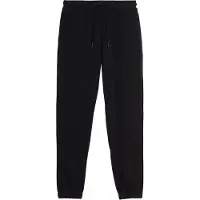 Lyle & Scott Superfine Slim Sweatpant Jet Black Größe: S | Jogginghosen Outlet | Herren | Schwarz