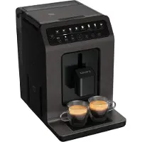 Krups Evidence ECO-Design EA897HE0, Espressomaschine, 2,5 l, Kaffeebohnen, Eingebautes Mahlwerk, Schwarz, Grau
