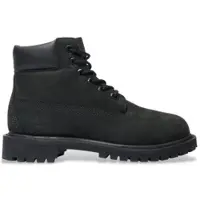 Timberland Unisex für Kinder. TB1127070011 Stiefel 6 Inch Premium schwarz (30.5), Leder, Wohnung, Schnürsenkel, Lässig, Kinderbekleidung