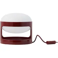 Kartell LED Tischlampe K28, rot, für Wohn- / Esszimmer, Kunststoff, Design, LED Tischlampe