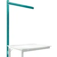 Manuflex Aufbauportal f. Ansatztisch STANDARD Arbeitstisch-/Werkbanksystem UNIVERSAL/PROFI, 1250 mm, wasserblau