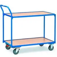 Fetra Tischwagen mit 2 Etagen, 1000 x 600 mm