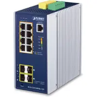 Planet Industrial GE PoE+ 2*1G SFP+ 2*2,5G – Switch – 1 Gbit/s