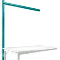 Manuflex Aufbauportal f. Ansatztisch STANDARD Arbeitstisch-/Werkbanksystem UNIVERSAL/PROFI, 1500 mm, wasserblau