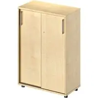 Schäfer Shop Schiebetürenschrank TETRIS WOOD, 3 OH, B 800 mm, Höhe inkl. Gleiter, Ahorn-Dekor