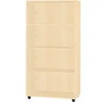 Schäfer Shop Regal LOGIN, 4 Ordnerhöhen, B 800 x T 420 x H 1514 mm, Ahorn Dekor