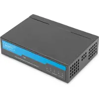 Digitus 5-Port Gigabit Switch, Unmanaged, Unmanaged, Gigabit Ethernet (10/100/1000), Vollduplex