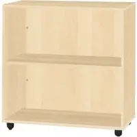 Schäfer Shop Regal LOGIN, 2 Ordnerhöhen, B 800 x T 420 x H 788 mm, Ahorn Dekor
