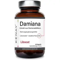 Kenay Damiana | Extrakt aus Damianablättern Nahrungsergänzungsmittel 60 St Weichkapseln