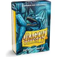 Dragon Shield Small Sleeves - Matte Petrol (60 Sleeves)