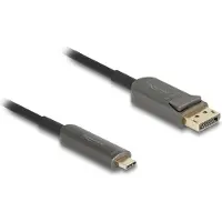 DeLOCK Aktives Optisches Kabel USB Type-C zu DisplayPort 8K