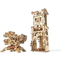 Ugears 3D-Modellbau Archballista 15 x 9 cm Holz 292-teilig