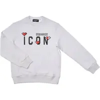 Dsquared2 Icon Rundhals-Sweatshirt DQ2033D0-09BDQ Mädchen