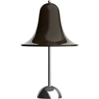 Verpan Pantop Akku-Tischleuchte braun - , Pantop, dimmbar, Braun / Rost, für Wohnzimmer, Kunststoff, Design