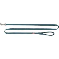 Trixie Hondenriem Premium Extra Lang Petrol - 180X1 Cm