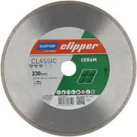 Norton Clipper Clipper Diamanttrennscheibe Classic Ceramic 230 x 25,4 mm