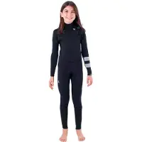 Hurley Advant 3/2 Mm Junior Neoprenanzug Mit Langen Ärmeln Und Reißverschluss Auf Der Brust