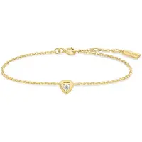 Ania Haie Armband - 925er Sterlingsilber Tiny Shield - Gr. ONESIZE - in Gold - für Damen