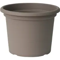 Euro3plast Pflanzkübel 'Geo', taupe, ca. Ø 55 x H 41 cm