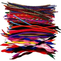 Creative Company chenillendraht 250 Stück 30 cm 4 - 6 mm mehrfarbig
